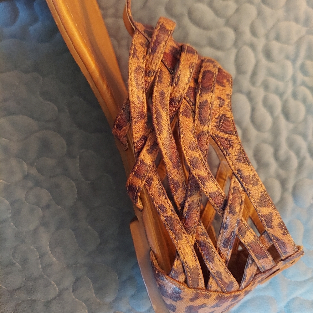 Leopard Print Sandals - Picture 8 of 8